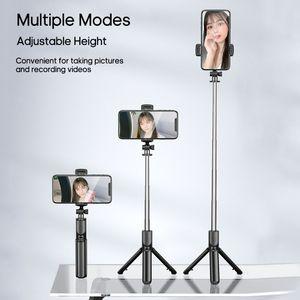 BT Selfie Stick Foldable Tripod 360° Rotation