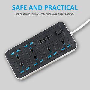 Power Strip 6 Surge Protection Outlets 3 USB &amp; 1 Type-C Port